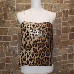 Leopard sequin cammie